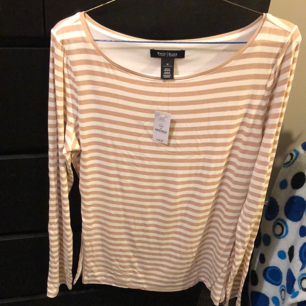 Striped long sleeved shirt